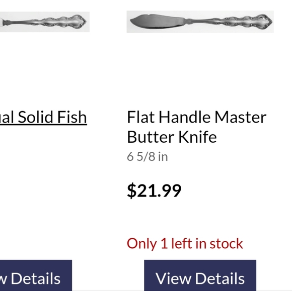 rare!8ONEIDA Mozart lot of 8 butter knives stainless steel luxury high quality - Picture 6 of 14